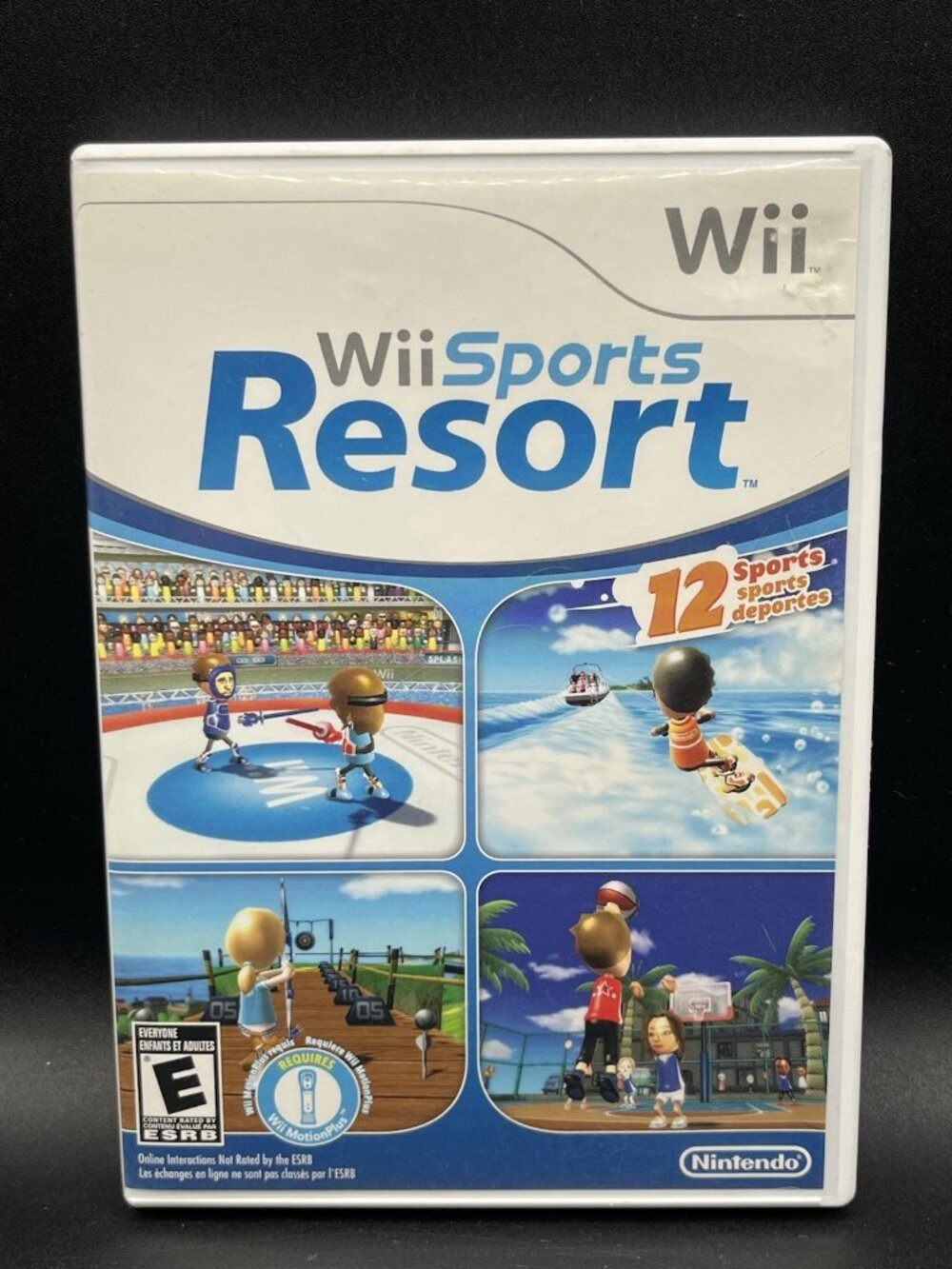Wii Sports Resort (Nintendo Wii, 2009) CIB Complete w/Manual Tested & Working ✅